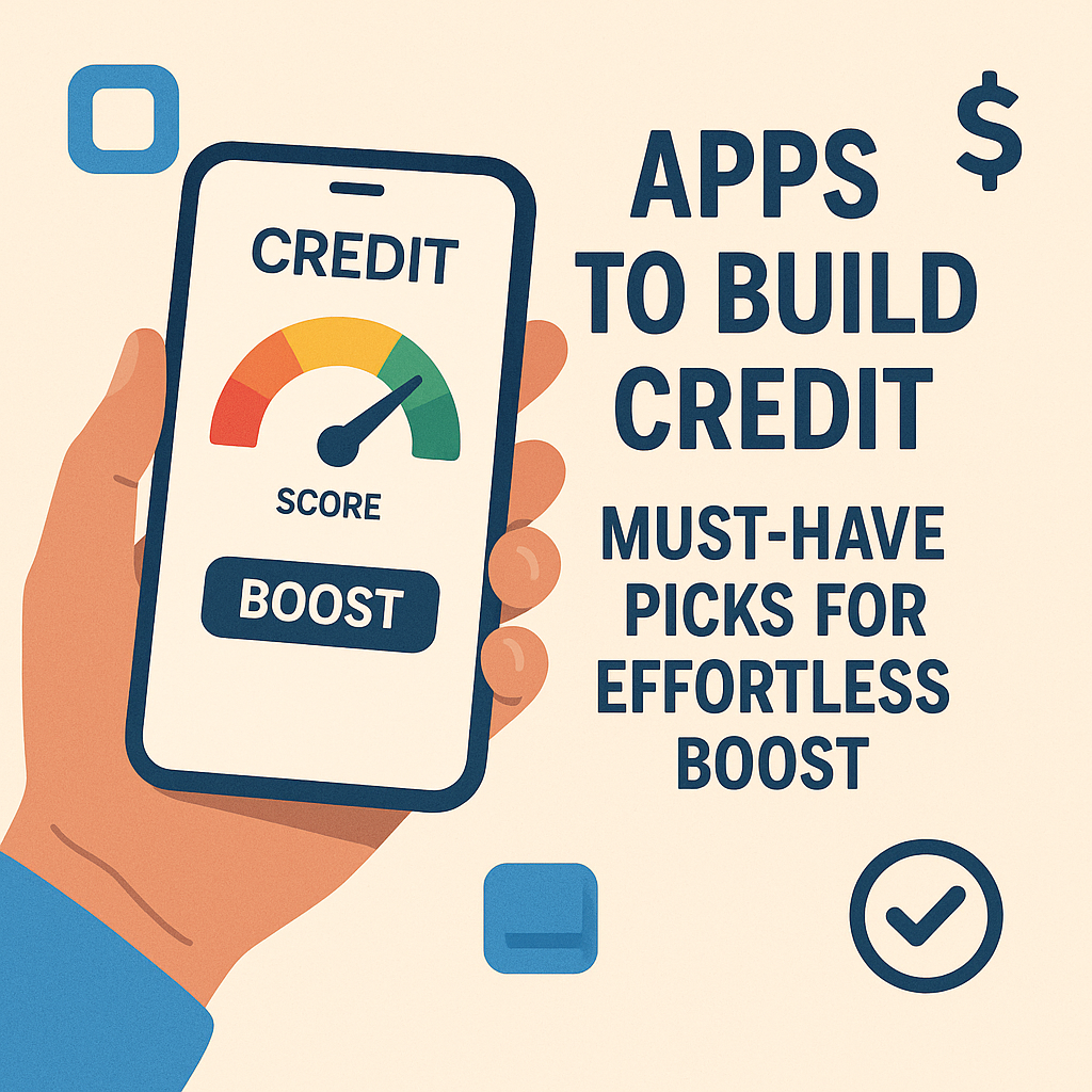 Illustration of Apps to Build Credit: Must-Have Picks for Effortless Boost
