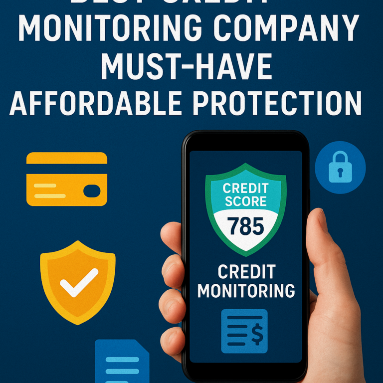 Illustration of Best Credit Monitoring Company: Must-Have Affordable Protection