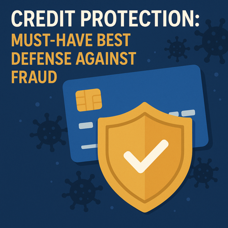 Illustration of Credit Protection: Must-Have Best Defense Against Fraud