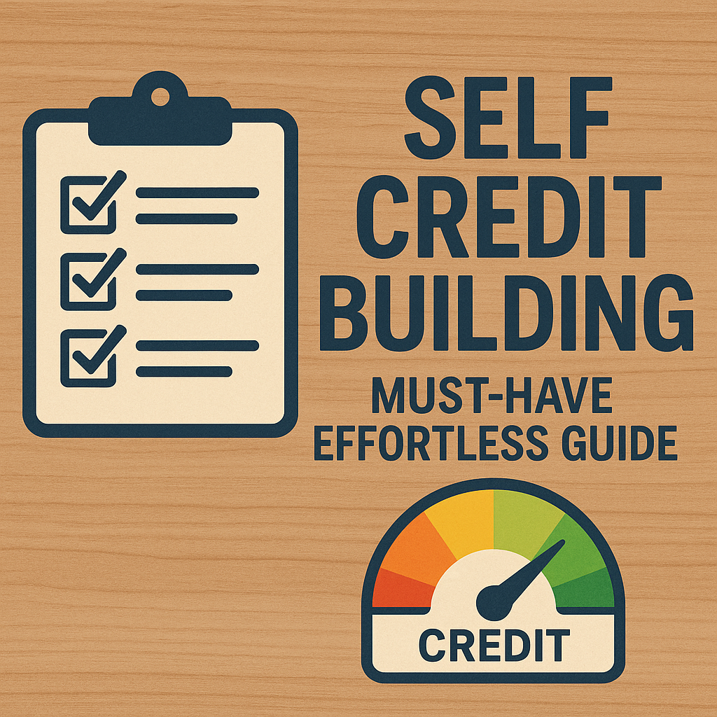 Illustration of Self Credit Building: Must-Have Effortless Guide
