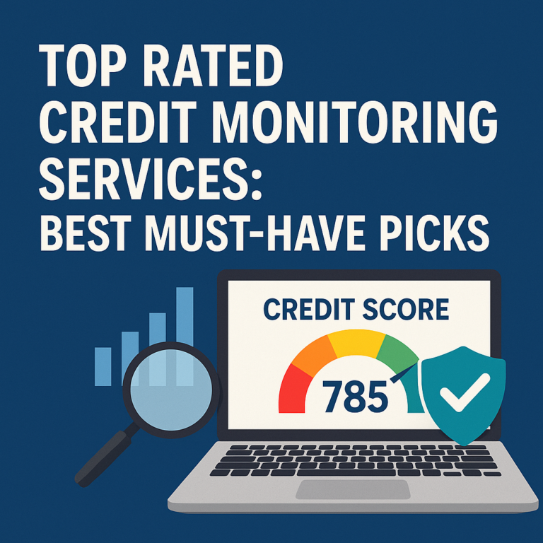 Illustration of Top Rated Credit Monitoring Services: Best Must-Have Picks